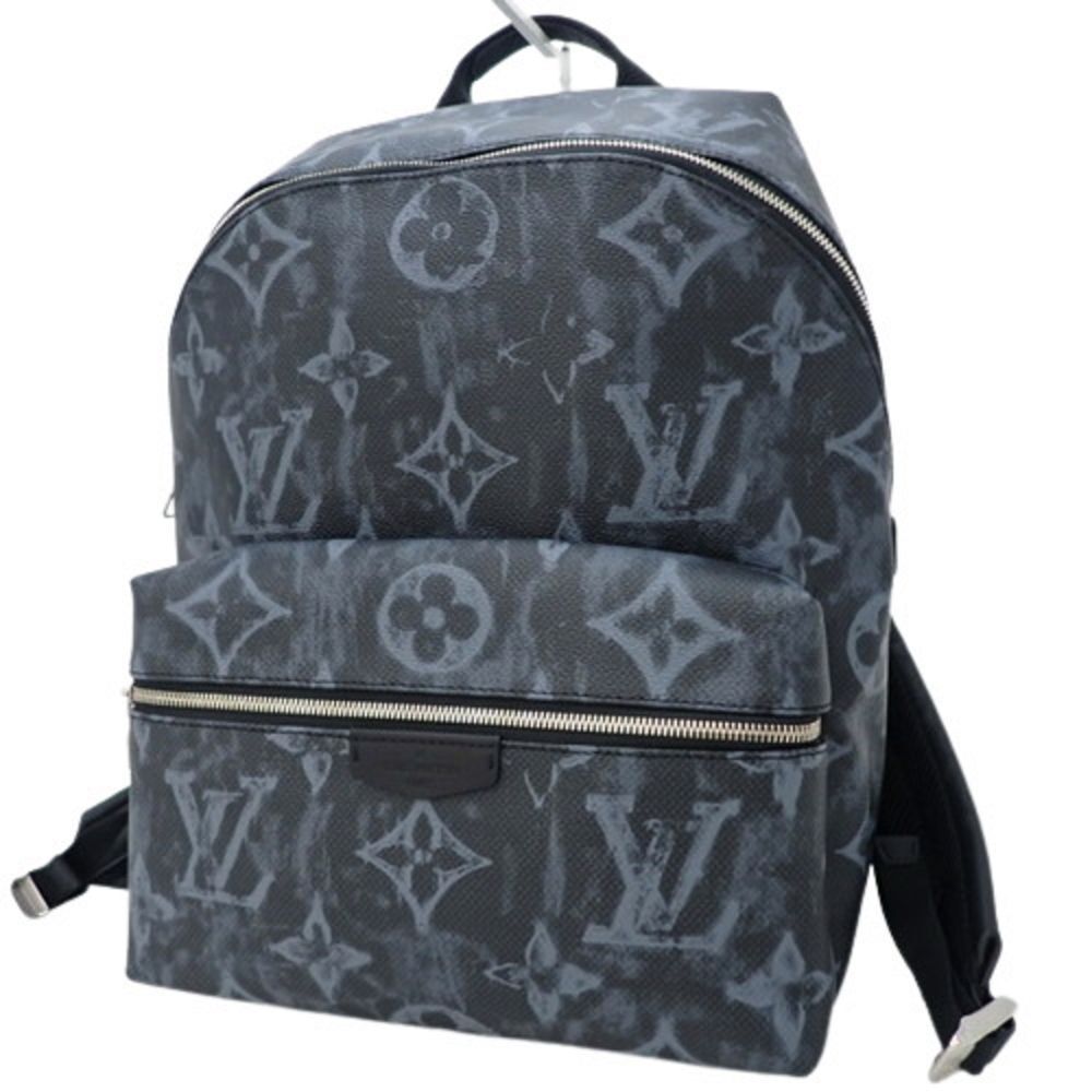 Louis Vuitton Monogram Discovery Backpack PM Rucksack Shoulder Bag Black
